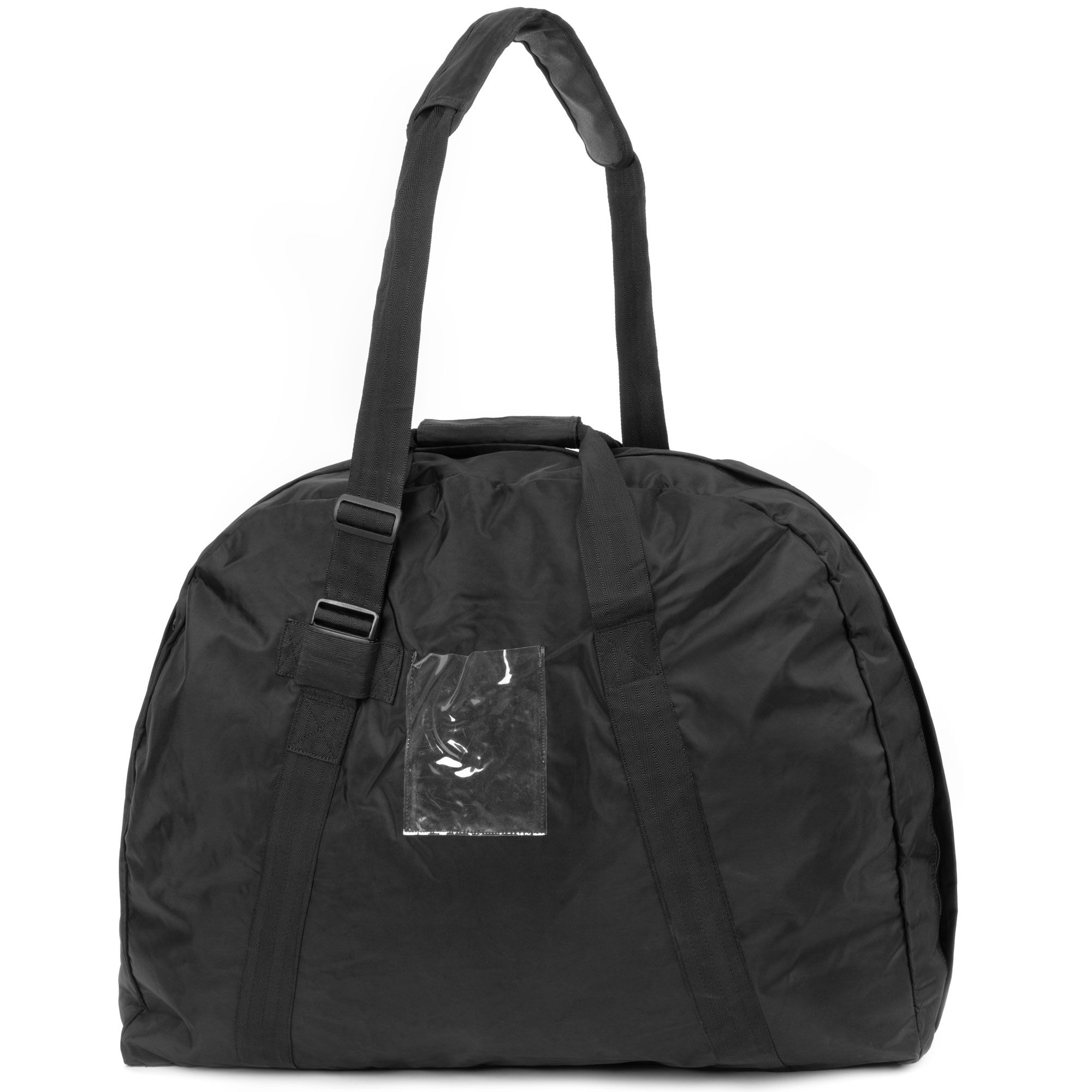 Black Vinyl XL Dutch Duffel Bag